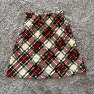 Bloomingdale’s Karen Kane XS plaid skirt